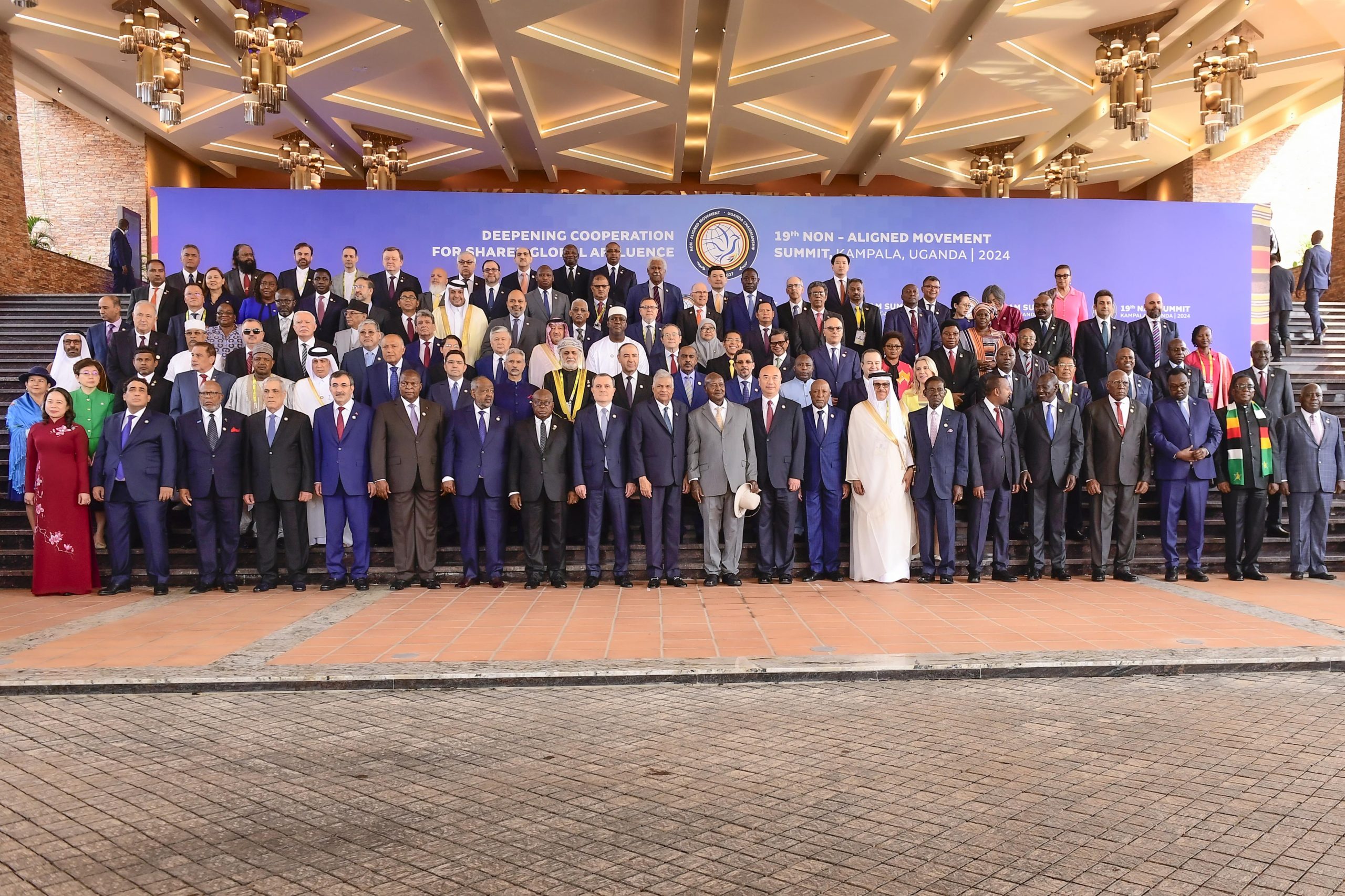 NAM SUMMIT Kampala 2024 Group Photograph