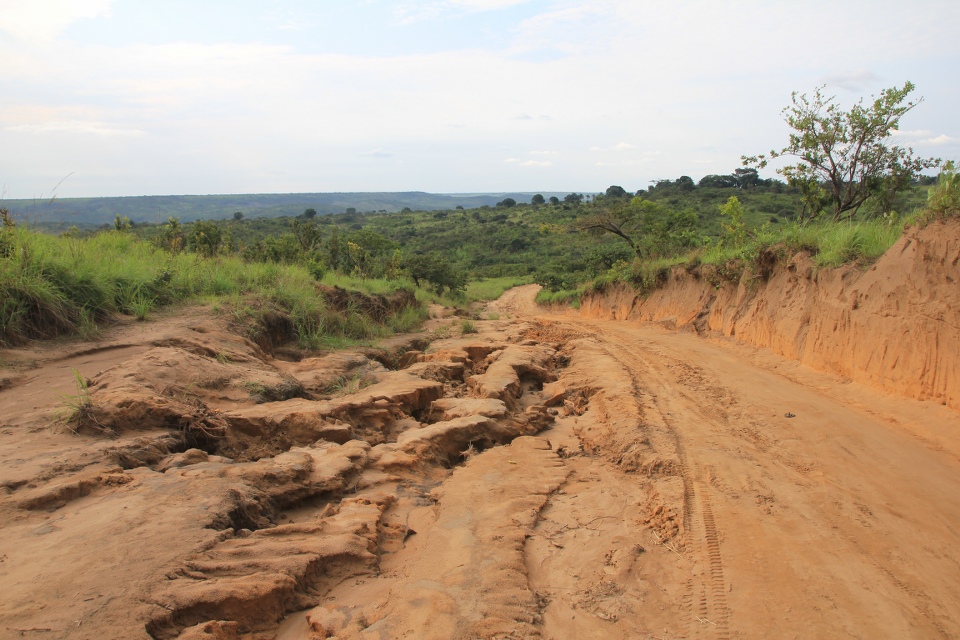 Roads Bad in Uganda