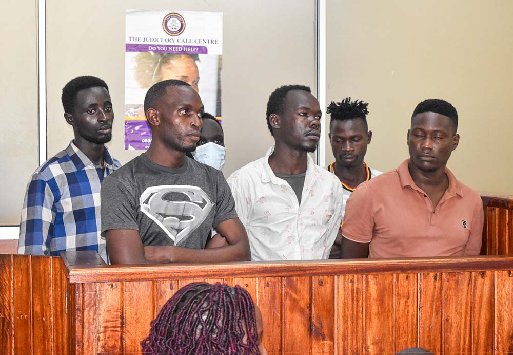 Six remanded over destruction of house on prime Ntinda plot