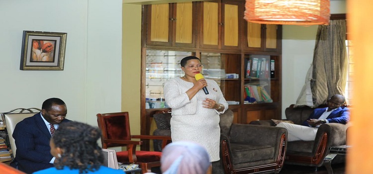 Speaker Among eulogises late Cecilia Ogwal in Bugolobi