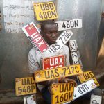 Stolen number plates extortion crimes in Uganda