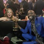 Trevor Noah and Uganda's Joseph Opio in Emmy heaven