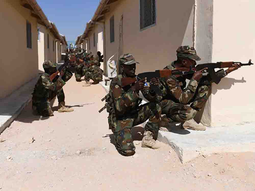 Troops kill 76 al Shabab militants in central Somalia