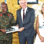 UPDF Gen Wilson Mbadi Meets International Committee Of The Red Cross To Discuss Eastern DRC Operations