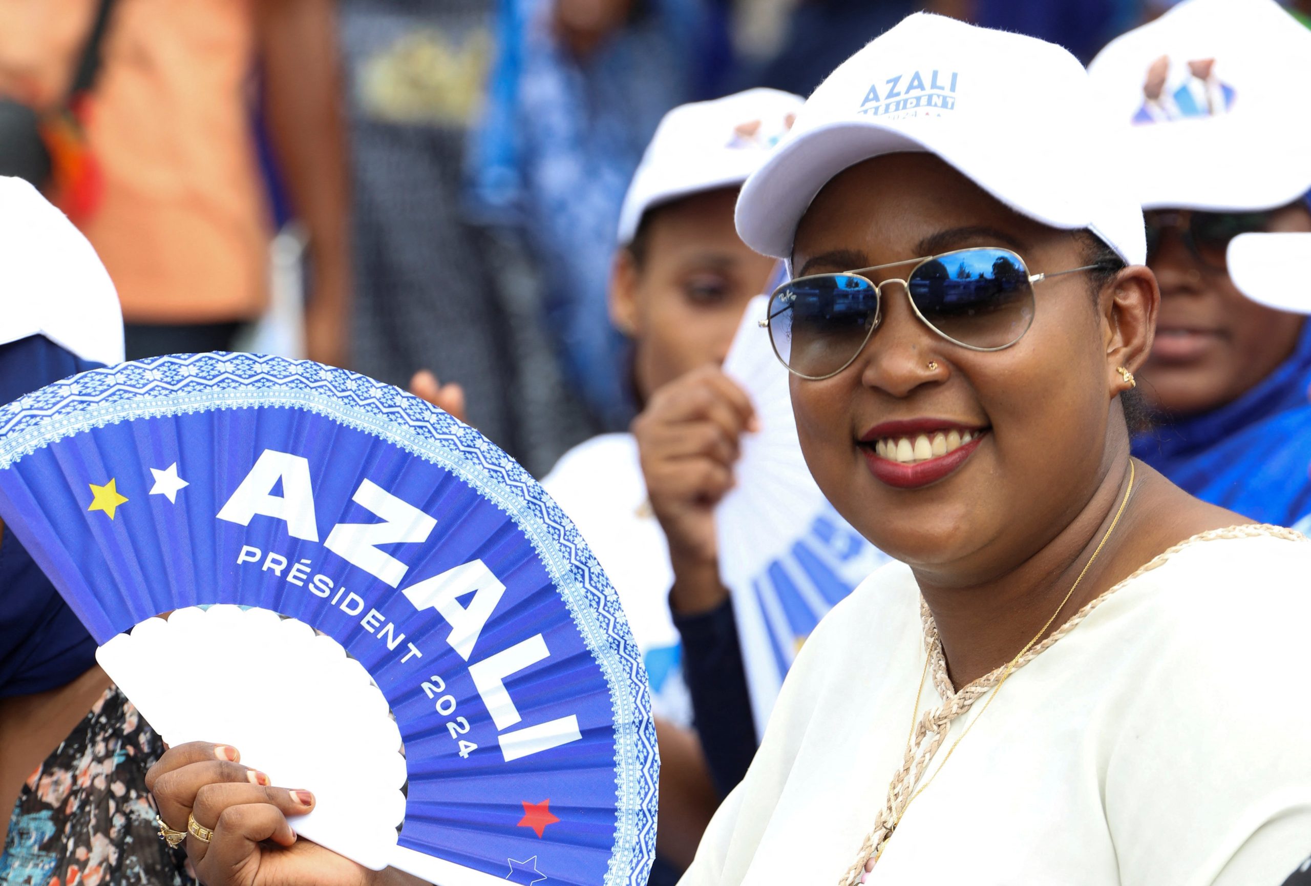 comoros elections underway as president assoumani seeks controversial third term