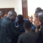 court officials and lawyers visit kwoyelos home in search of witnesses