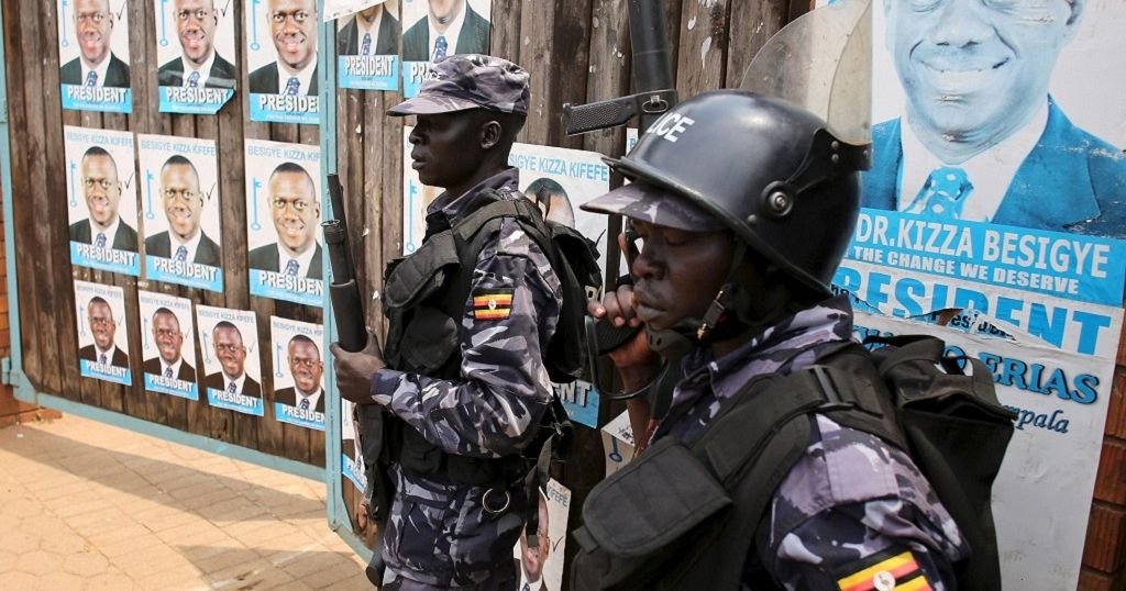 heavy police deployment in kampala amid protest threats