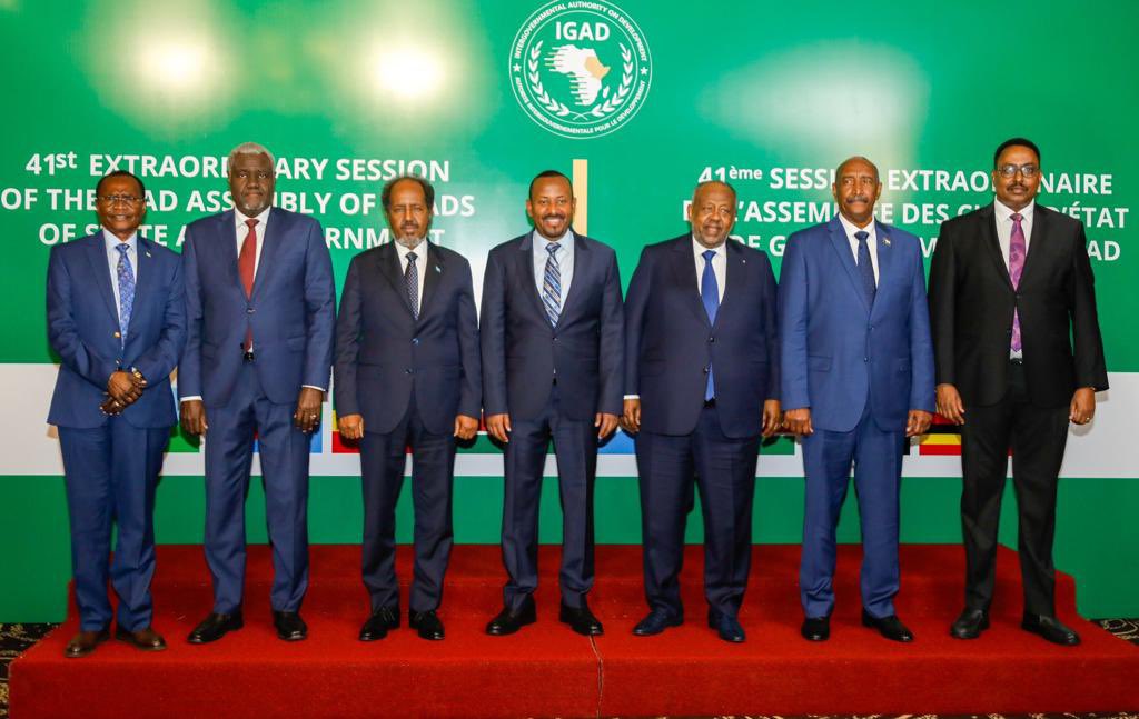 igad leaders condemn unjust sudan war and call for peace