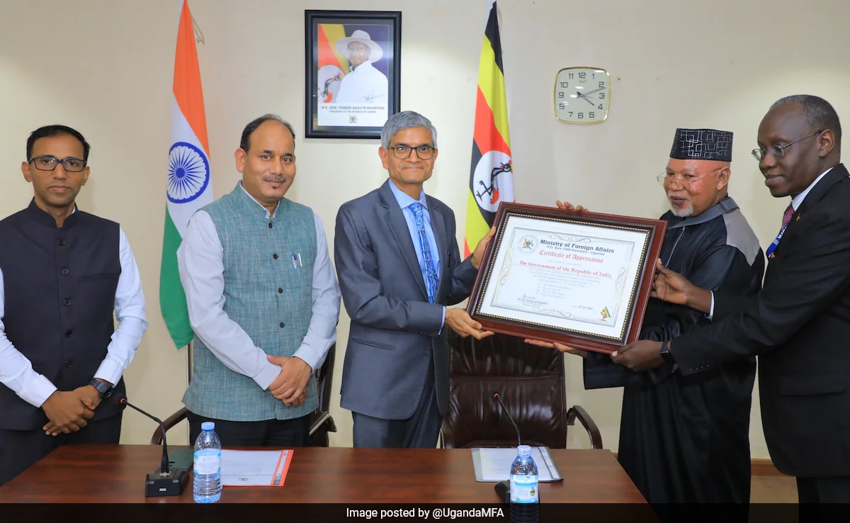 indias support tractors and ambulances donated for ugandas nam summit