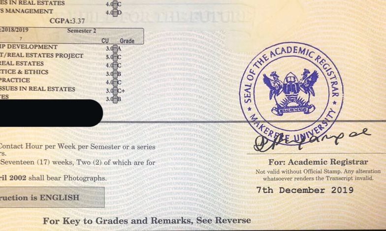 makerere university launches early transcript distribution