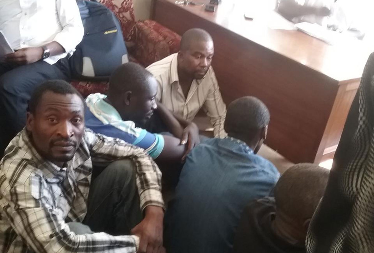 over 140 suspected criminals arrested in joint operation in kyengera