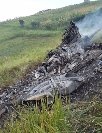 updf helicopter crashes in kabarole district
