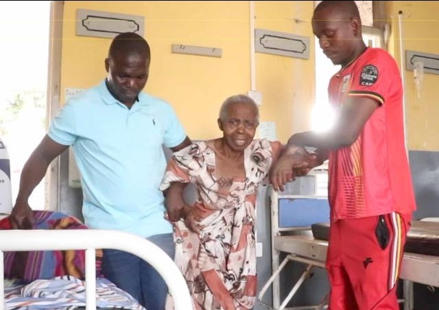 70 year old woman stranded at Luwero hospital reunited with family