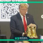 after 355 million legal blow trump tries his hand at sneaker hawking