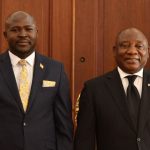 ambassador amoru presents credentials to botswanas president