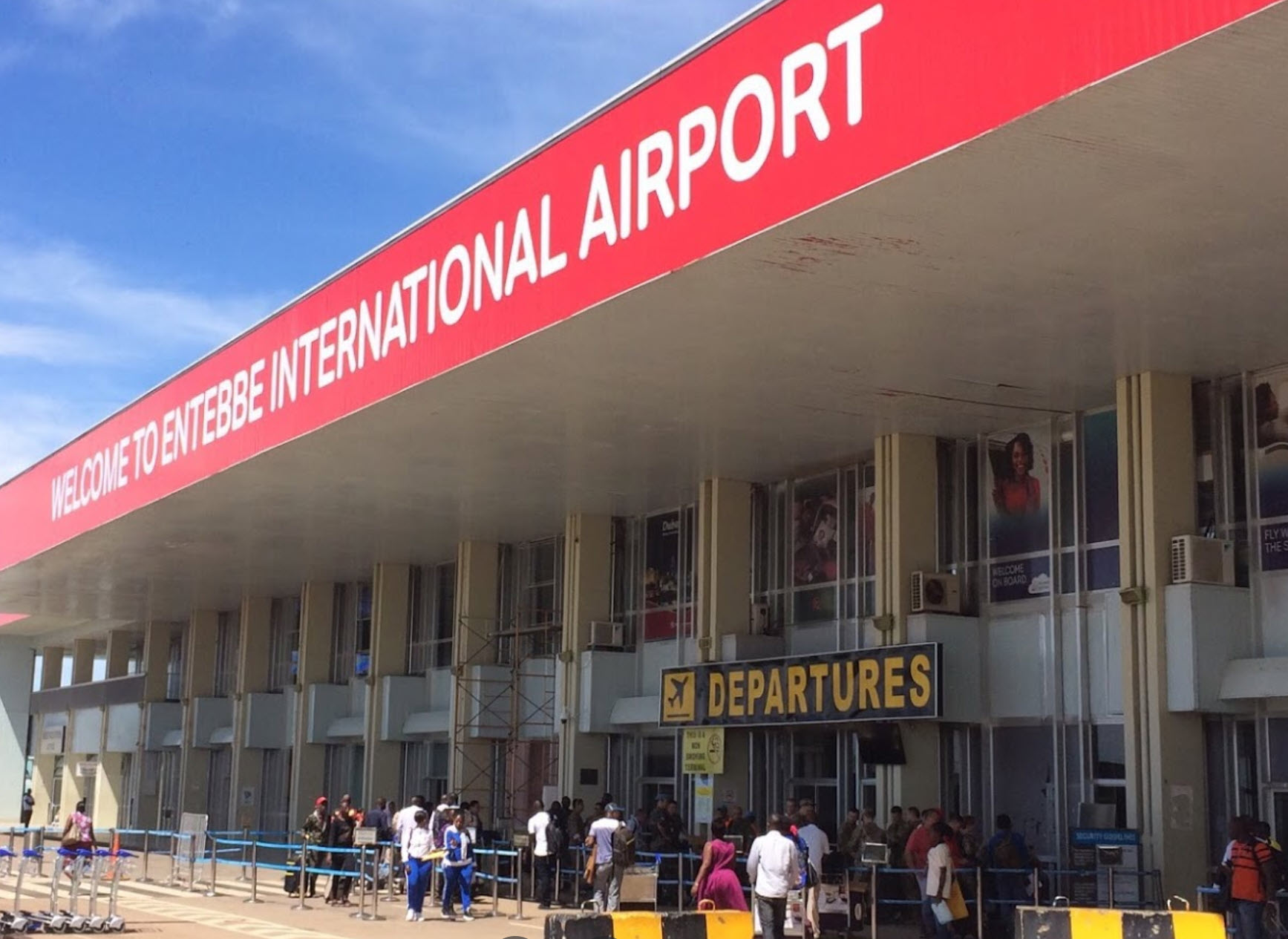 entebbe international airport arrivals and departures tuesday february 6th 2024