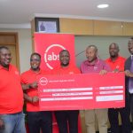 golfers flagged off by absa bank uganda for 2024 magical kenya open