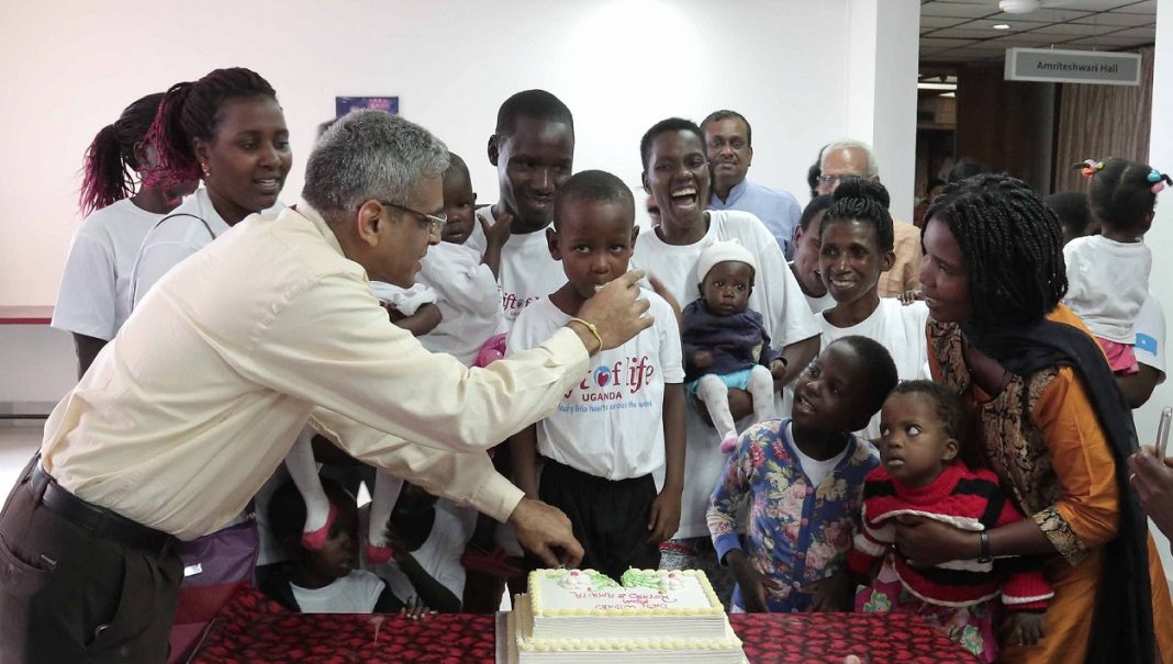 indian association provides free heart surgeries for ugandan children