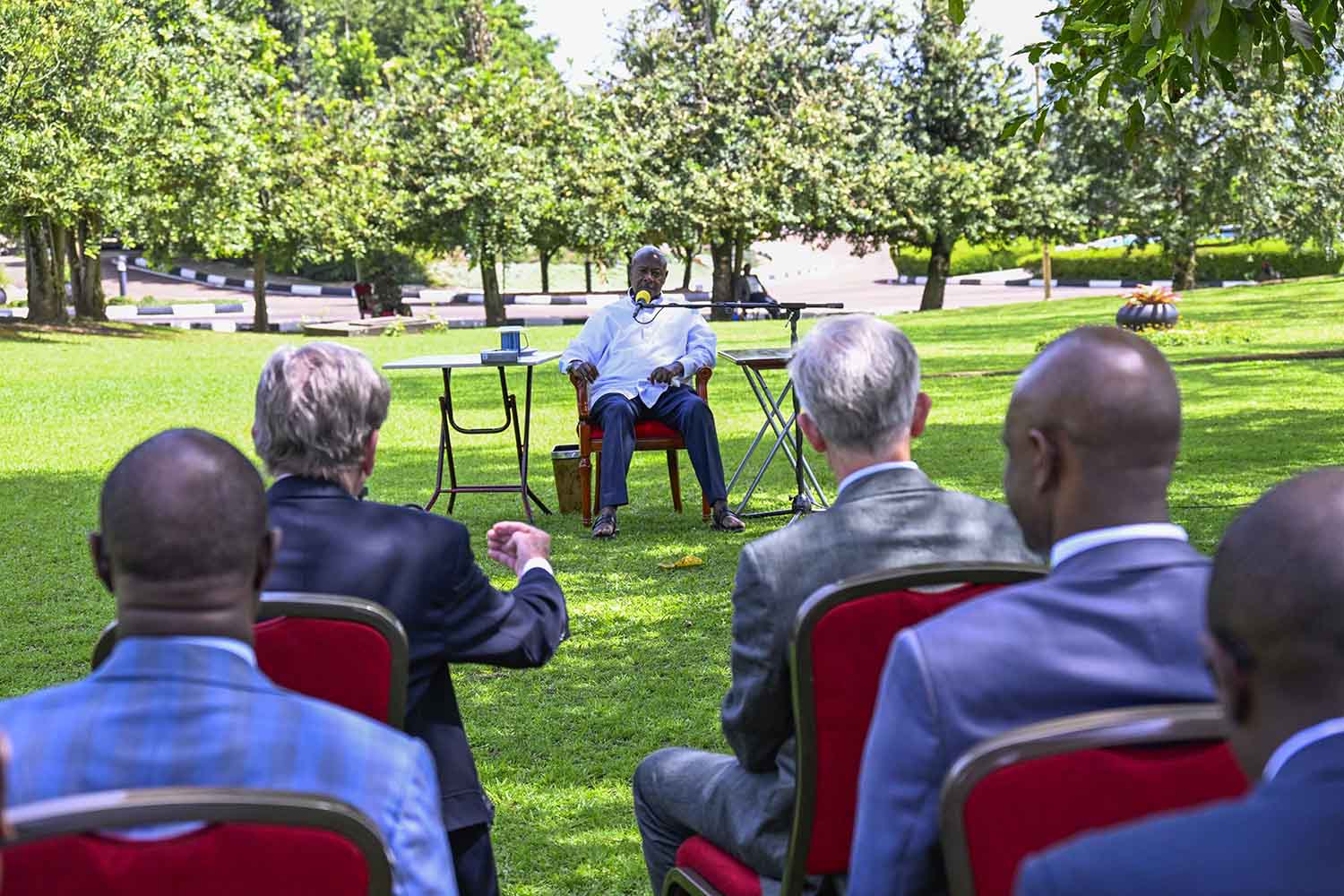 museveni engages gauff engineering team on bukasa inland port development
