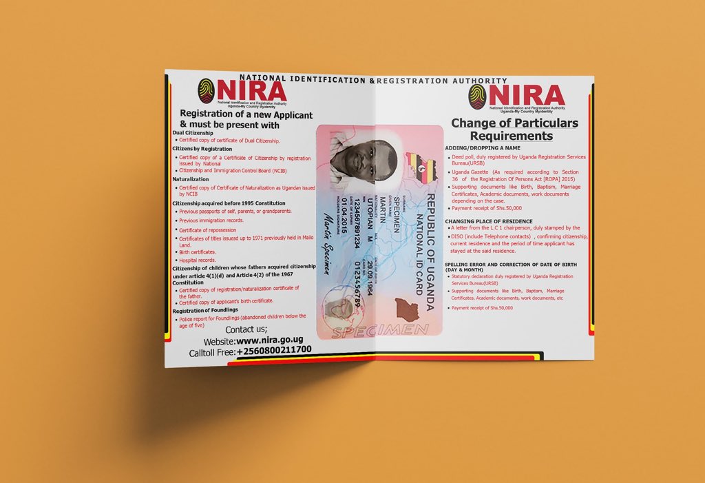 nationwide national id renewal program to commence in june says nira