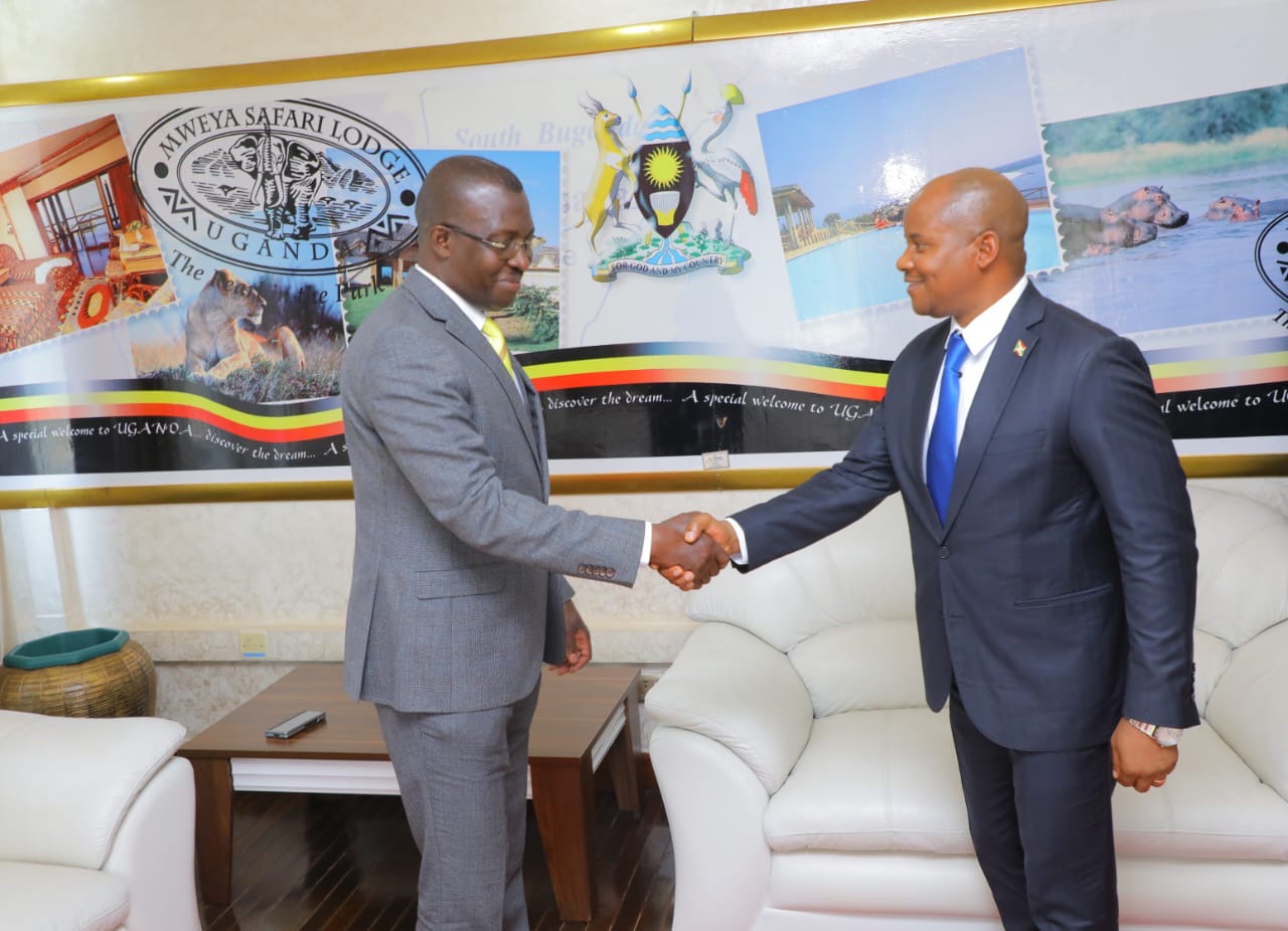 uganda welcomes new burundi ambassador