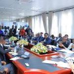Anita Among Meeting KCCA Workers
