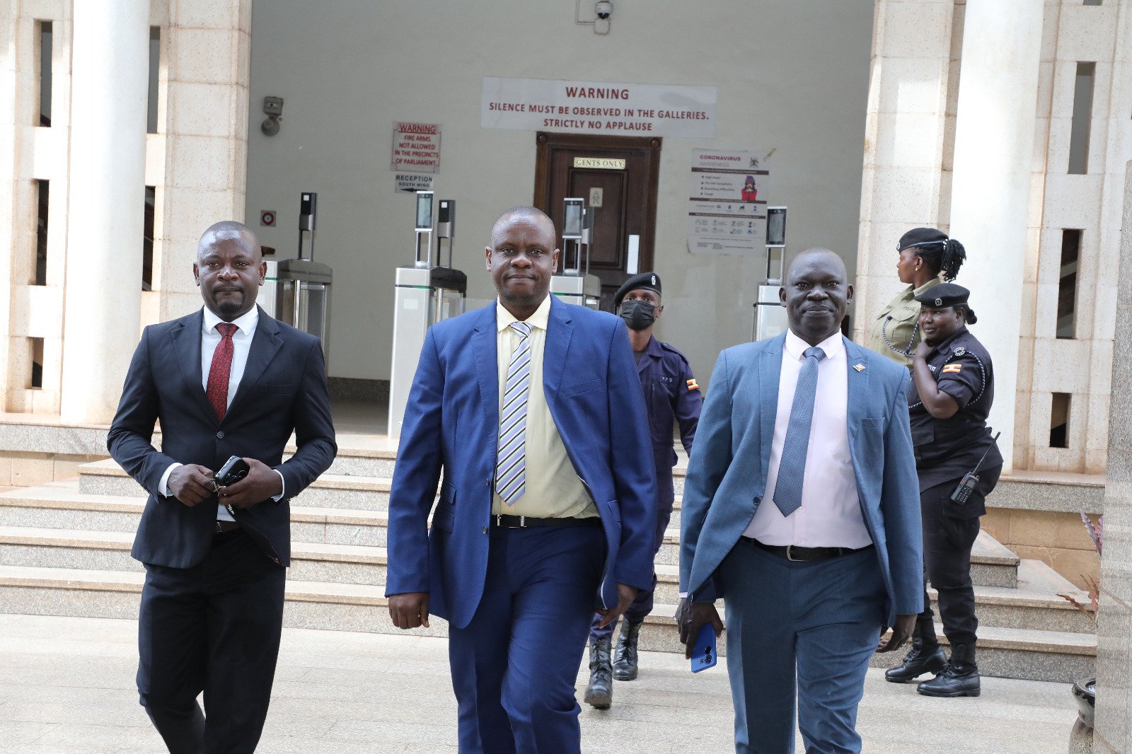 New Ministers Arrive at Parliament for Vetting