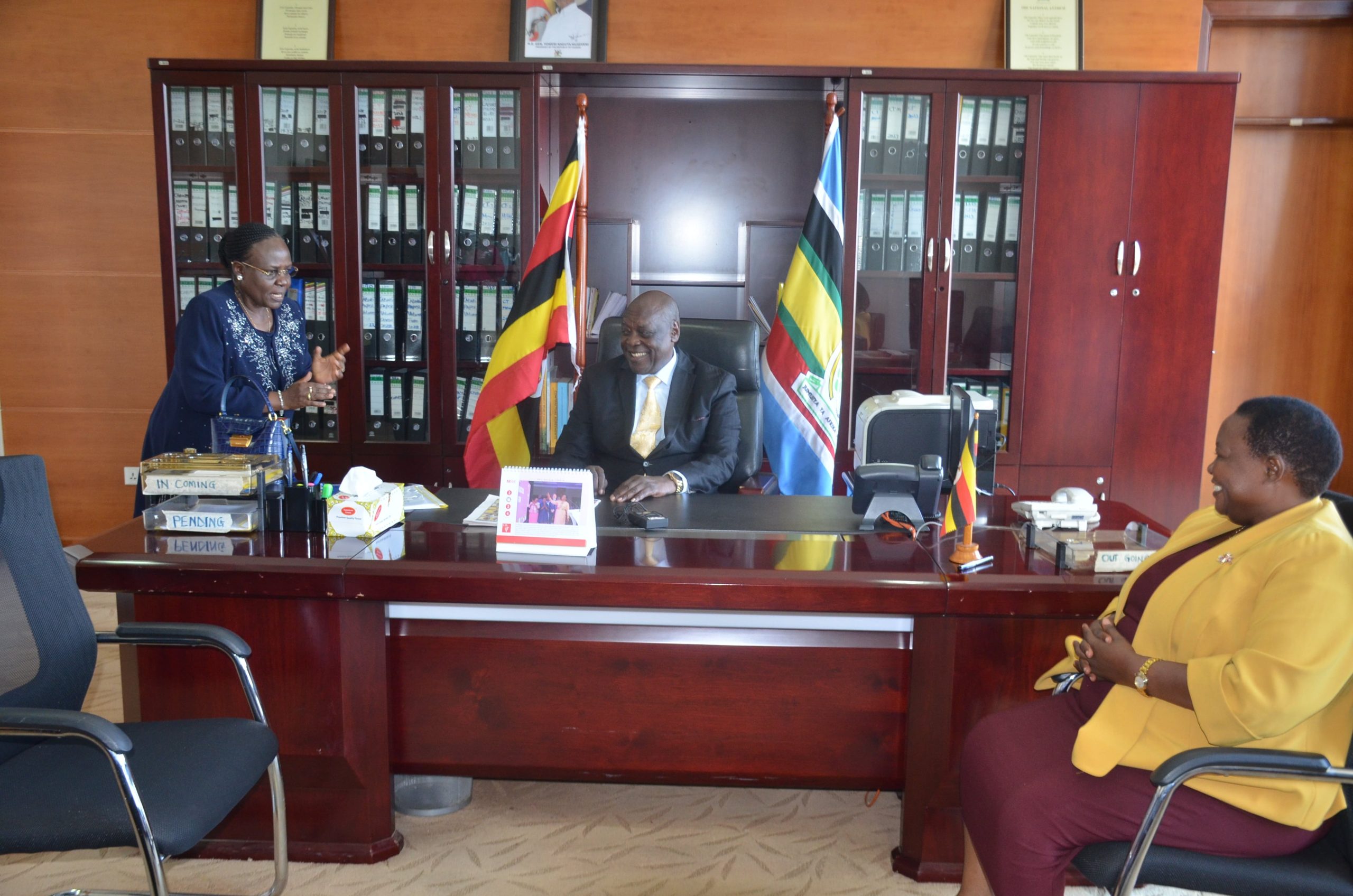 Outgoing Karamoja Affairs Minister Dr. Kitutu hands over office, outlines challenges,pledges support