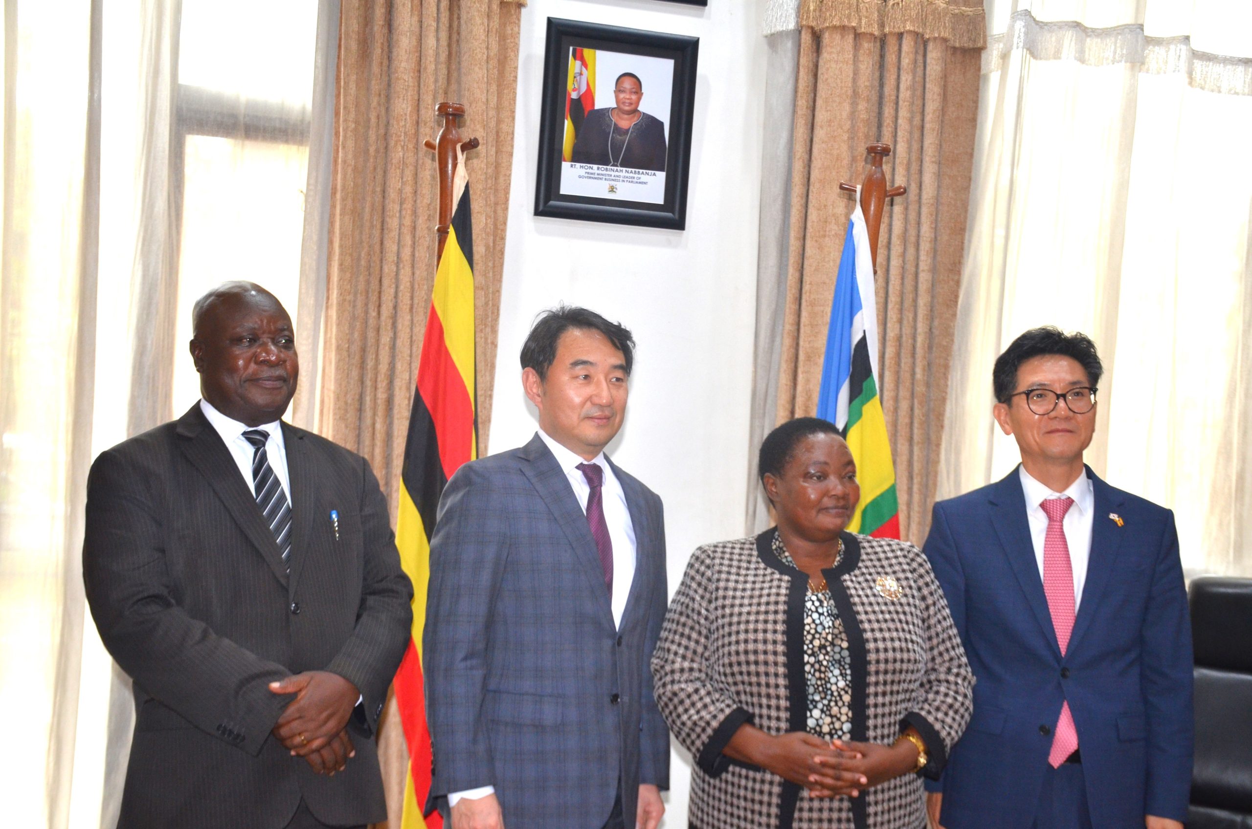 Prime Minister Engages South Korean Delegation, Explores Opportunities for Korea-Africa Summit