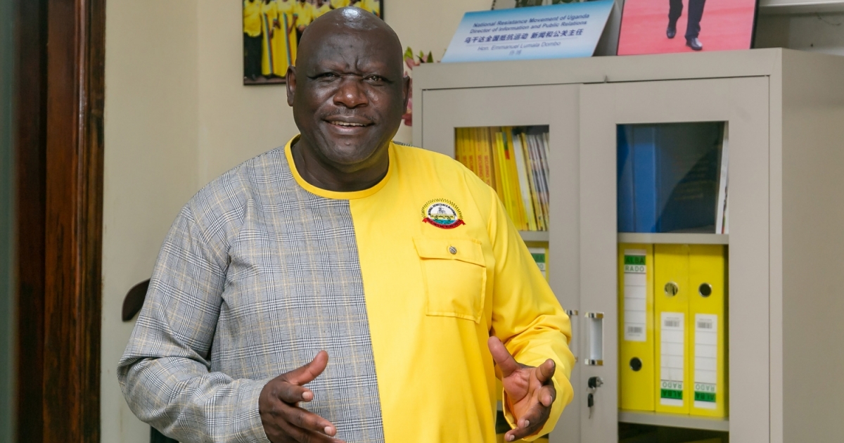 The NRM Communications Director, Mr Emmanuel Dombo