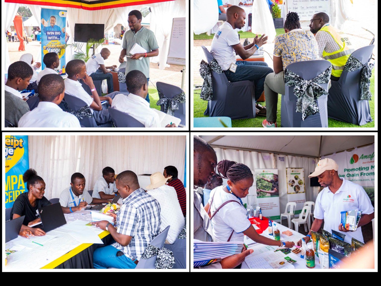UGANDANS EQUIPPED WITH TAX INFORMATION AT THE HARVEST MONEY EXPO
