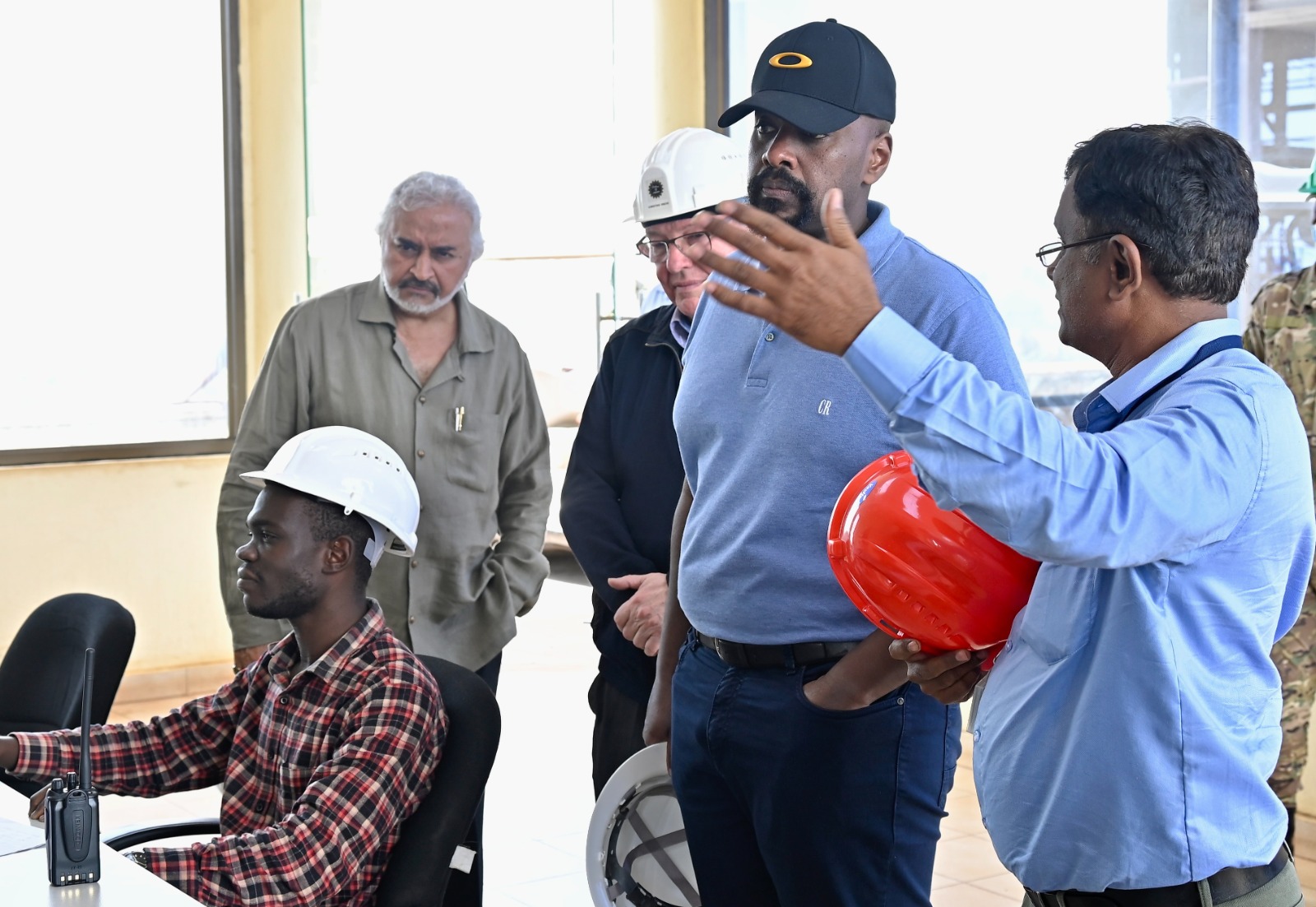 gen kainerugaba visits kakira sugar factory complex