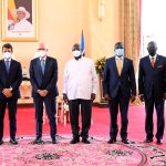 President Museveni Receives Credentials from Five New Ambassadors