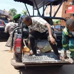 theft of kaguta road construction materials leads to four arrests