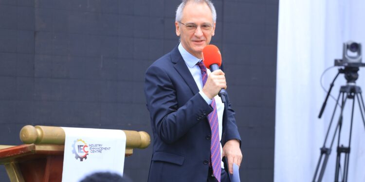Philippe GROUEIX, General Manager of TotalEnergies EP Uganda, emphasized the importance of contractor development initiatives in addressing challenges hindering Ugandan suppliers' maximum participation in the Oil and Gas industry.