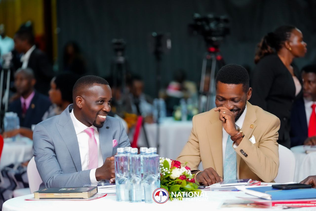 Bobi Wine and Joel Ssenyonyi