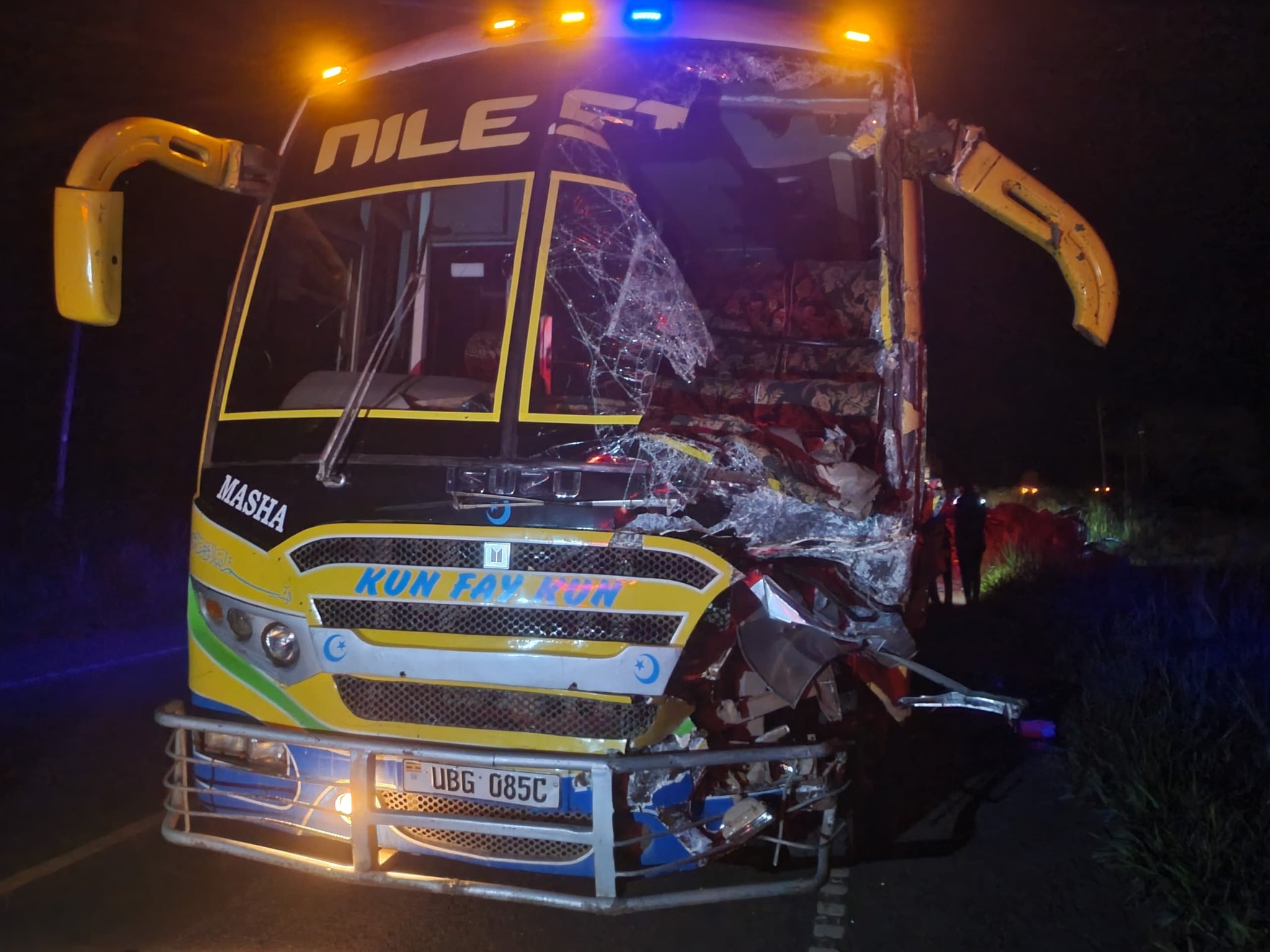 In Nwoya district, a tragic accident occurred along the Kampala-Gulu Highway involving two vehicles, a commuter passenger van and a Nile Star company bus. The collision resulted in the loss of three lives.