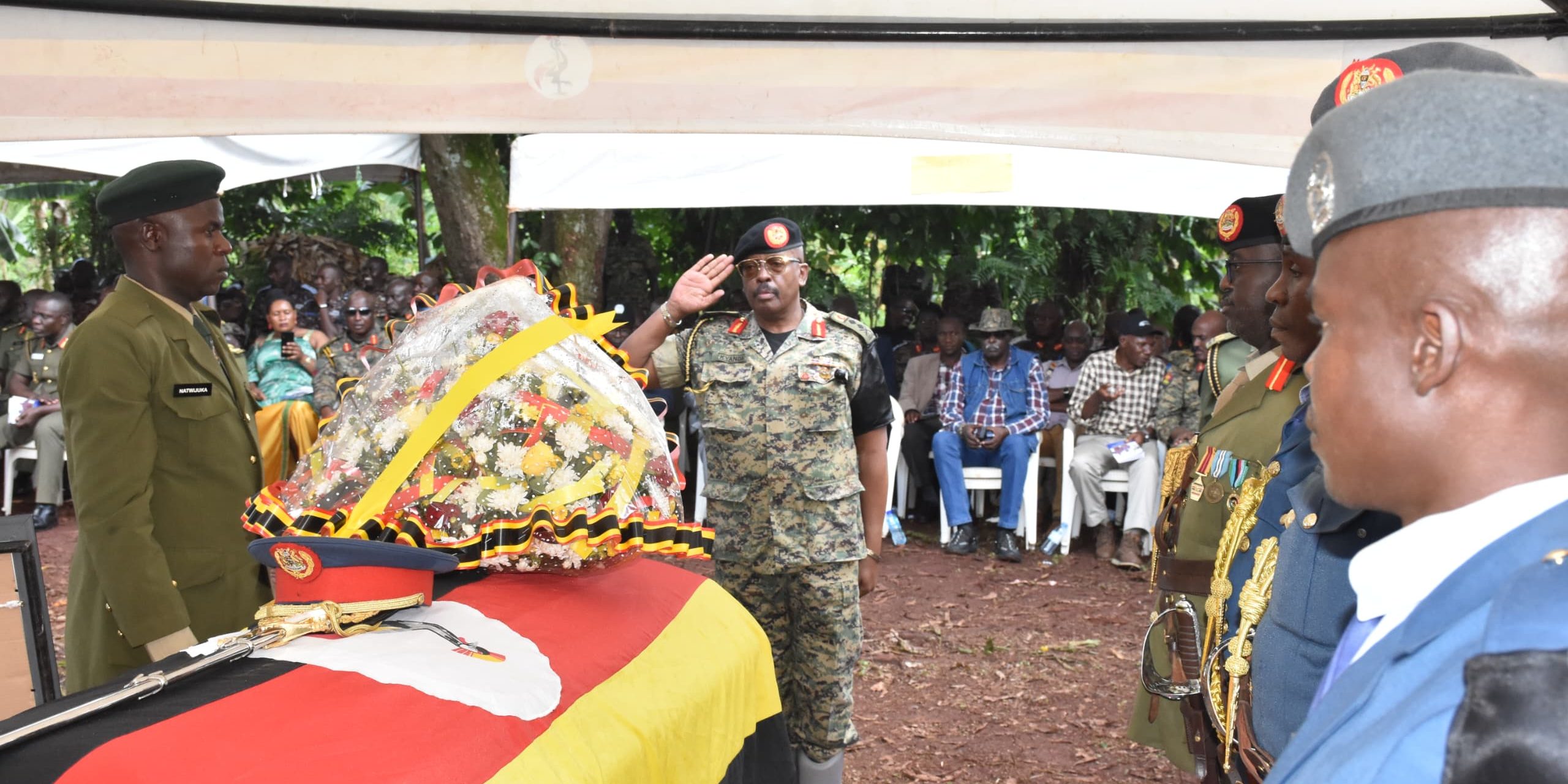 Kainerugaba Pays Tribute to Brig Gen Kiggundu