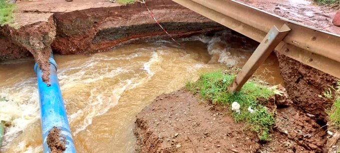 Kampala-Masaka Highway Traffic Diverted Due to Heavy Rains