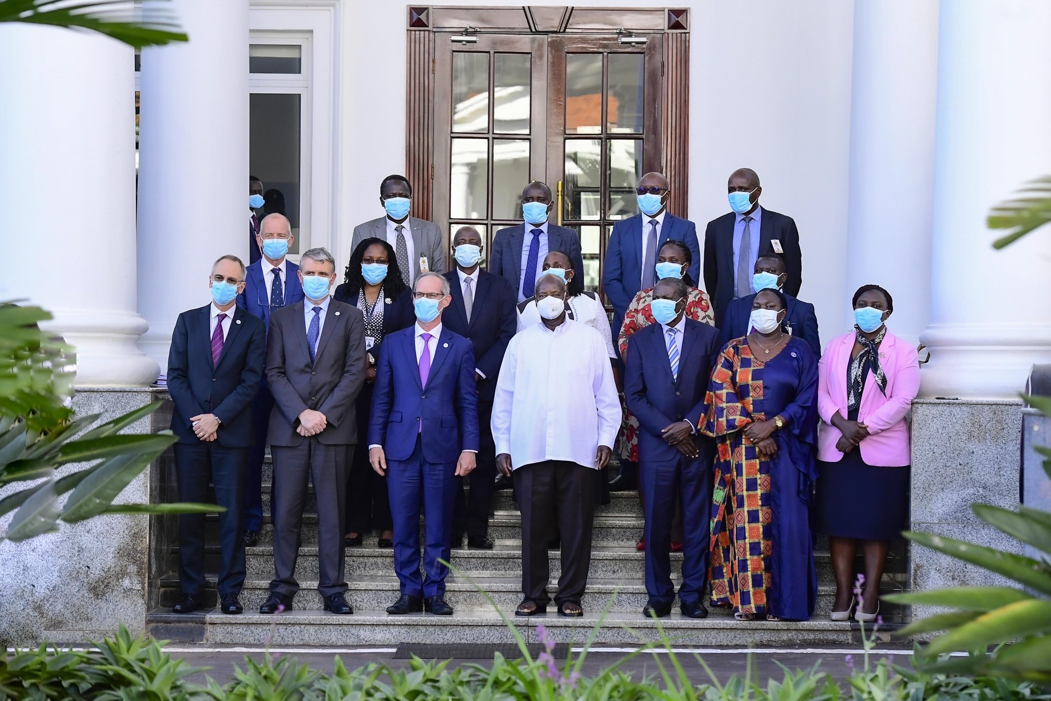 Museveni Hosts Total Energies Delegation