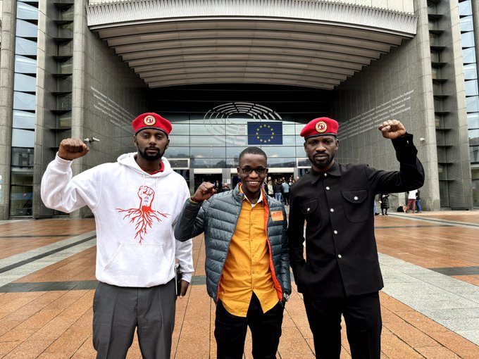 NUP Secretary Lewis Rubongoya Addresses European Parliament on Political Prisoners