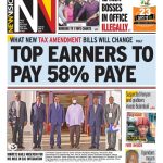 New Vision's Tax Headline Sparks Dispute