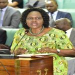 The Minister for Water and Environment, Hon. Beatrice Anywar, speaking during the House sitting on Thursday, 18 April 2024Parliament Rejects Proposal to Integrate National Forestry Authority