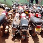 Police Apprehend 12, Retrieve Stolen Motorcycles in Natete Garage