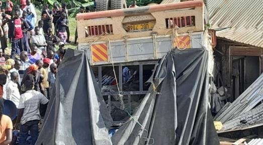 Three Killed as Truck Rams into House in Rukungiri District
