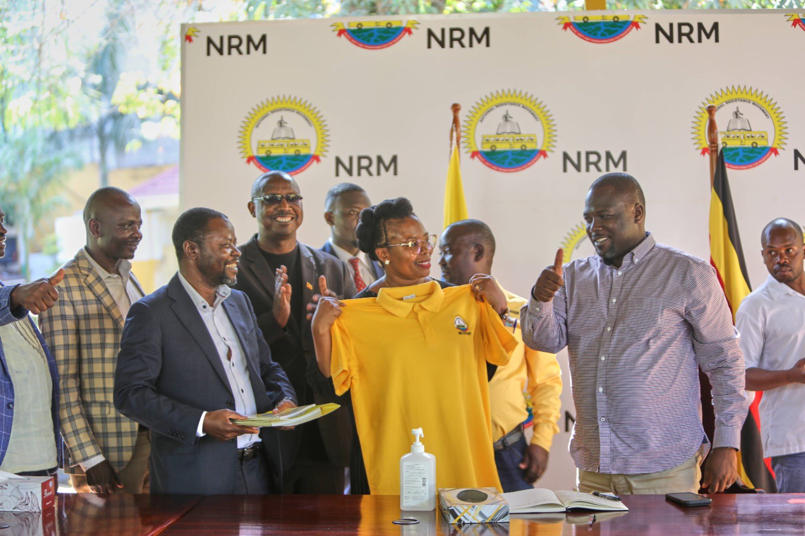 Todwong Welcomes Former FDC Leader to NRM