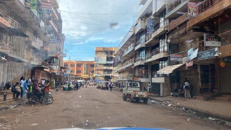 Traders in Kampala Shut Down Businesses Over Tax Dispute