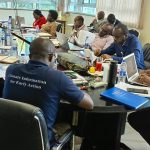 UNMA team headed by Ag. Executive Director, Dr . Bob Alex Ogwang