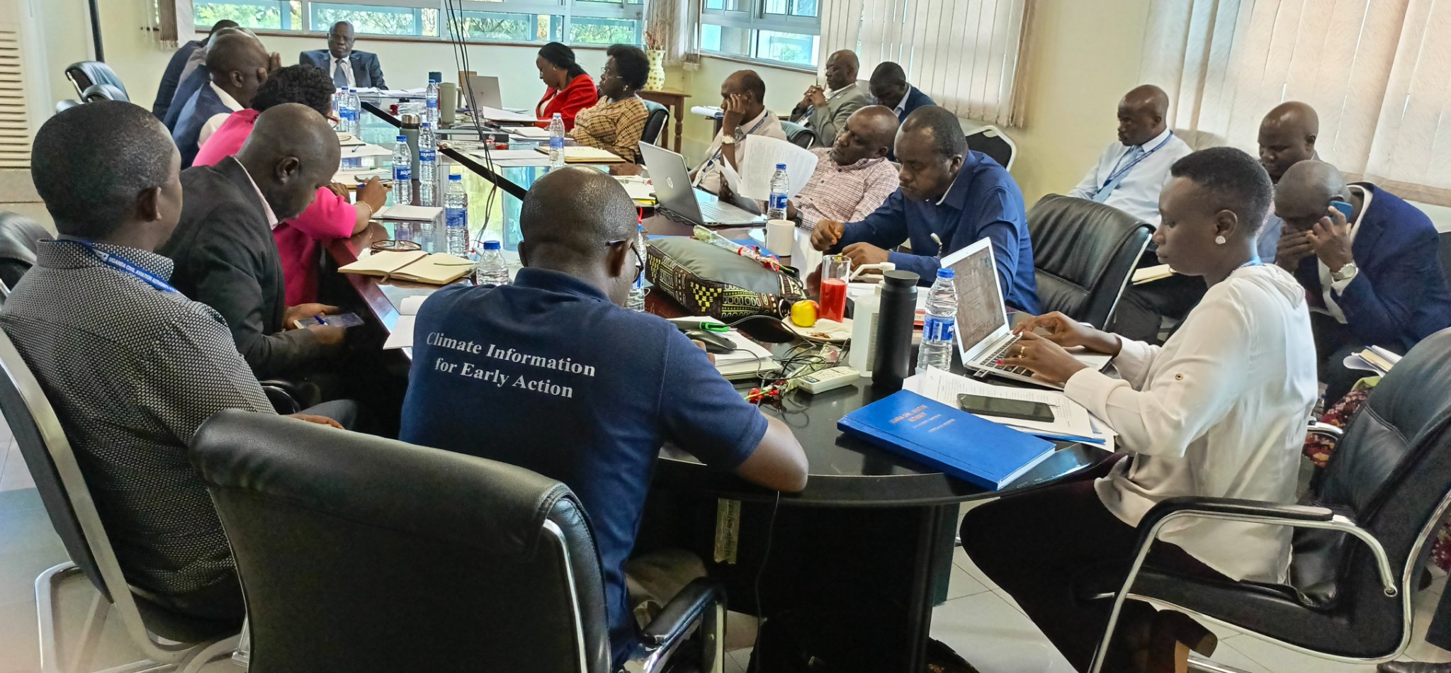 UNMA team headed by Ag. Executive Director, Dr . Bob Alex Ogwang