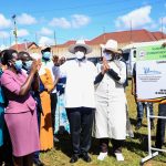 Yoweri K Museveni, along with First Lady Janet, inaugurated the National Patriotism Environmental Protection campaign at Kitebi Secondary School in Rubaga Division, Kampala.